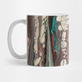 Fluid acrylic pouring Mug